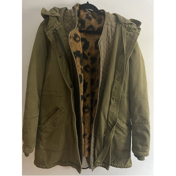 Scotch & Soda Jackets & Blazers - Anthropologie Maison Scotch & Soda Y2K 3 in-1 Utility Army Jacket Green sz S